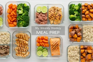 How I Structure My Weekly Meal Prep: A No-Fail Plan for Consistency and Flavor